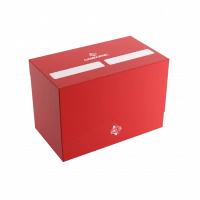 1. Gamegenic: Double Deck Holder 200+ XL - Podwójne Pudełko na Karty - Red